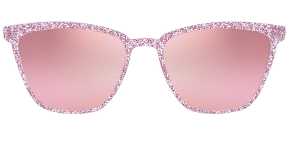 The Polarized Rose Gold Sparkle Sun Top