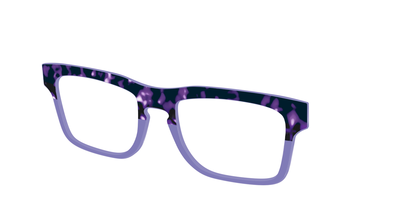 The Iris Tortoise Crystal Split
