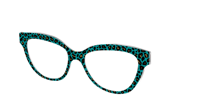 The Teal Leopard