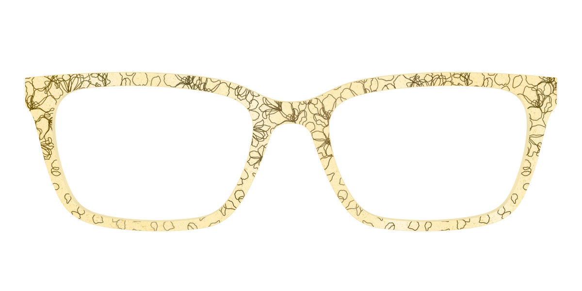 The Yellow Shimmer Petals with Gold Foil