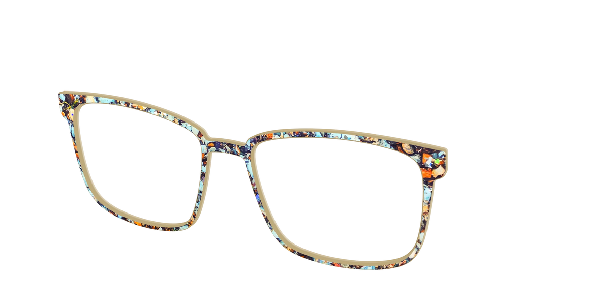 The Seashell Tortoise with Holographic Glitter