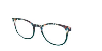 The Teal Ikat Split