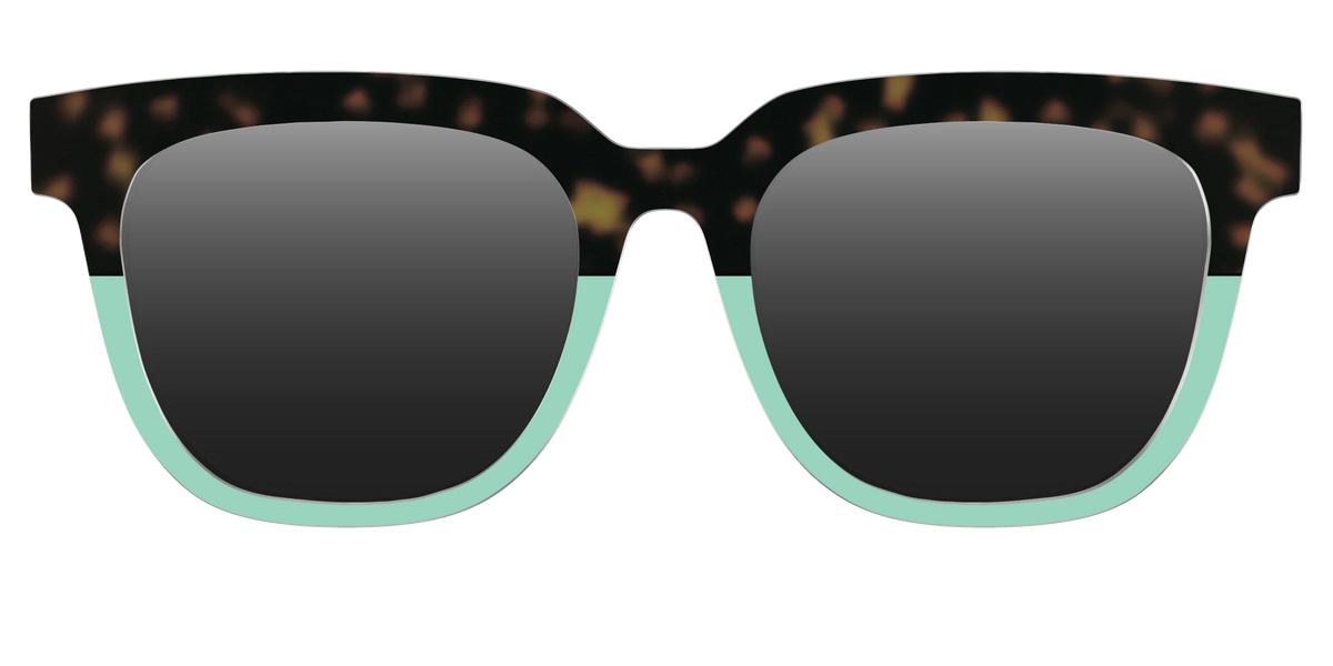 The Polarized Matcha Split Sun Top