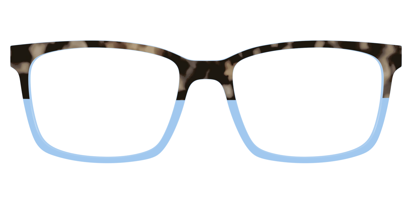 The Denim Tortoise Crystal Split