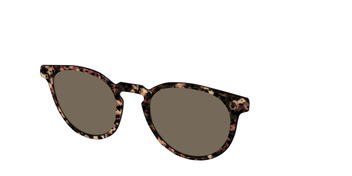 The Polarized Sienna Tortoise Sun Top