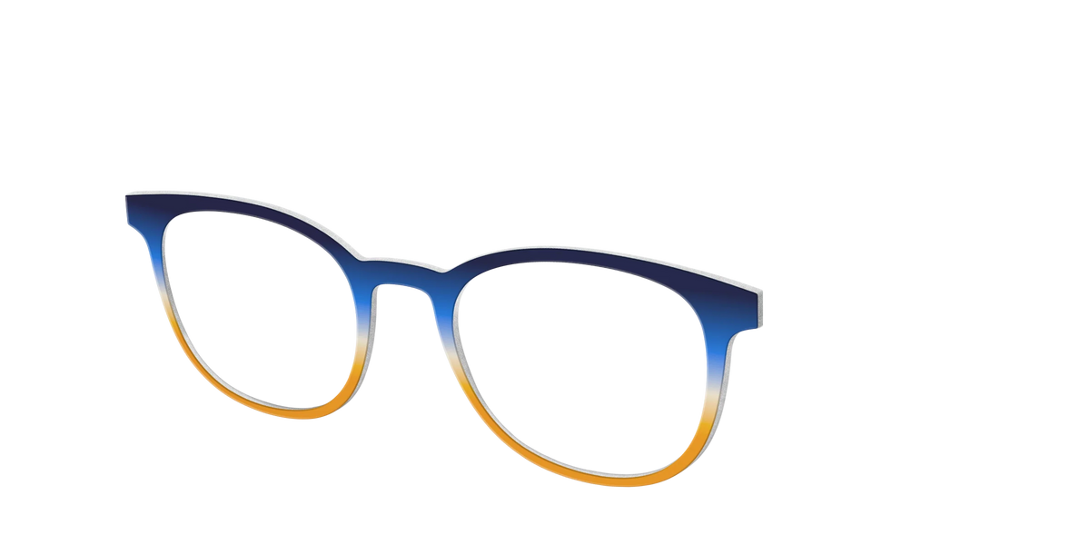 The Royal Blue to Gold Gradient