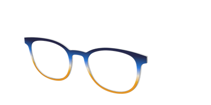 The Royal Blue to Gold Gradient