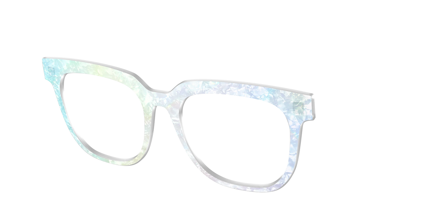 The Iridescent Pearl Marble Crystal