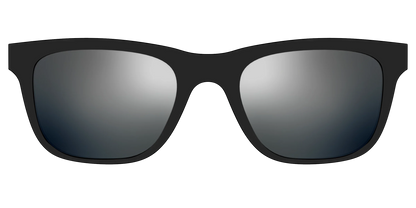 The Polarized Silver Reflective Sun Top