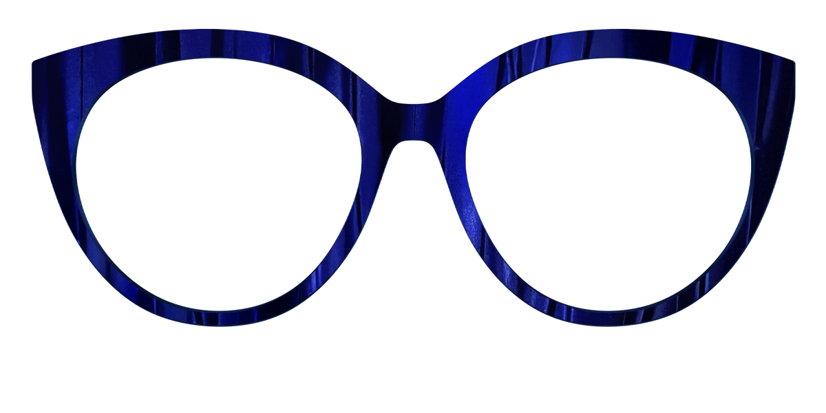 The Indigo Moire Stripes