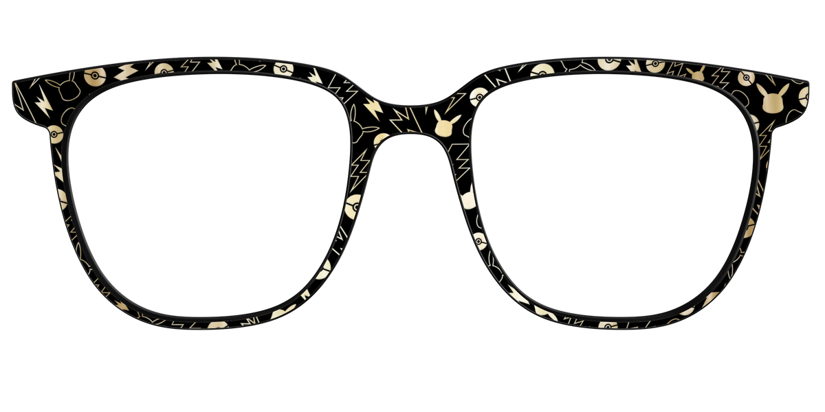 The Pikachu with Gold Foil