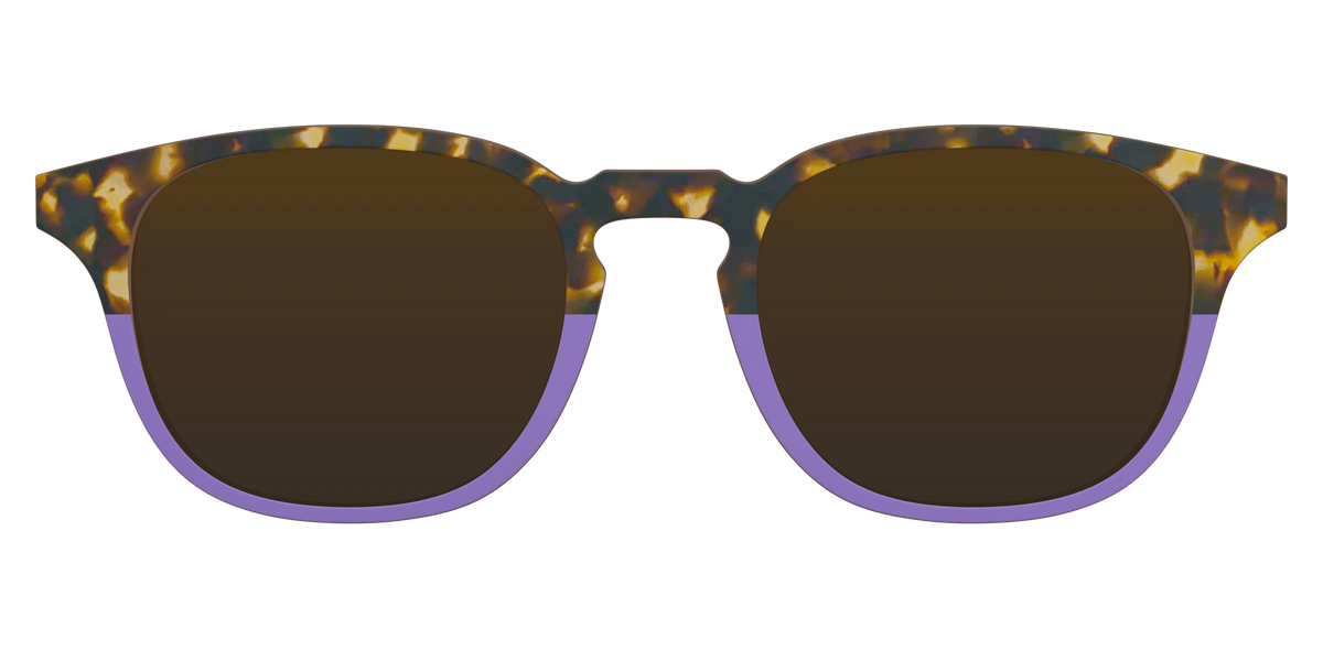 The Polarized Lavender Tortoise Split Sun Top