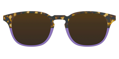The Polarized Lavender Tortoise Split Sun Top