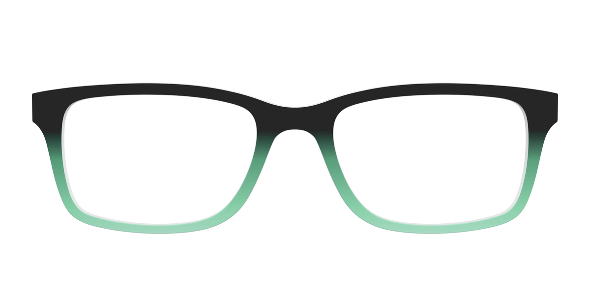 The Black to Spearmint Gradient