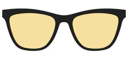 The Black With Citrine Yellow Lens