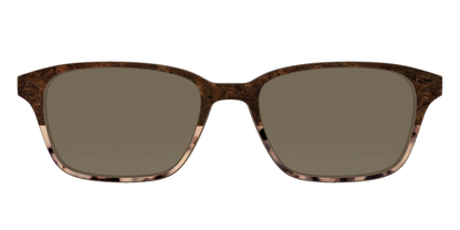 The Polarized Dark Oak Tortoise Split Sun Top