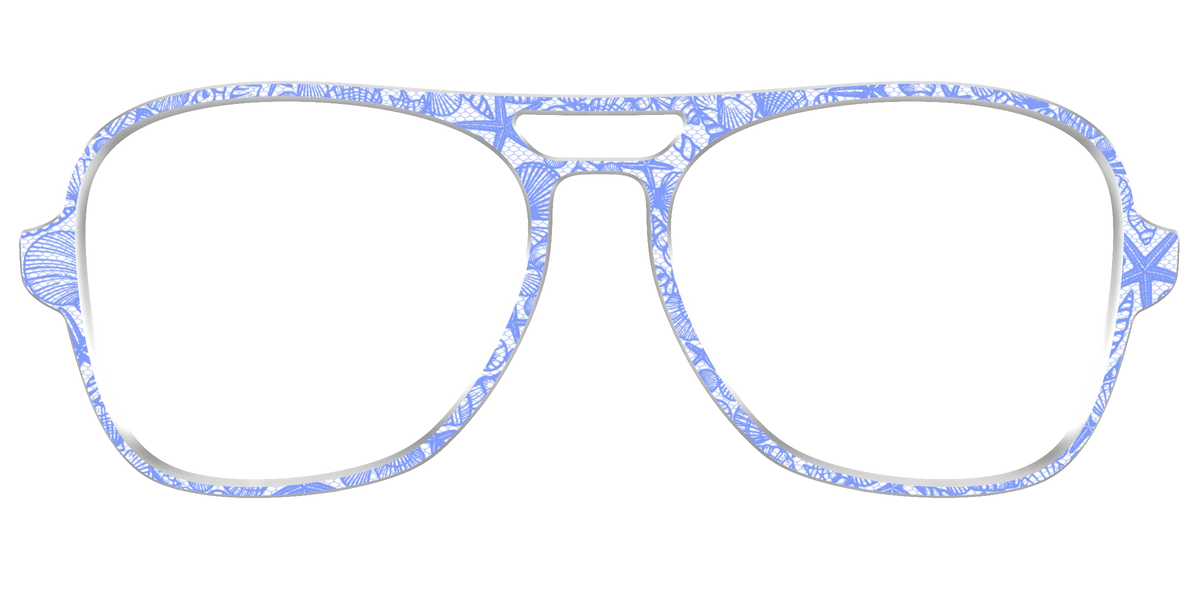 The Reef Blue Shell Lace