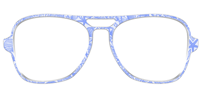 The Reef Blue Shell Lace