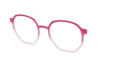The Flamingo to Blush Gradient Crystal