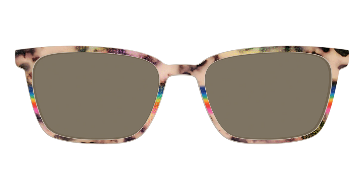 The Polarized Prism Split Tortoise Sun Top