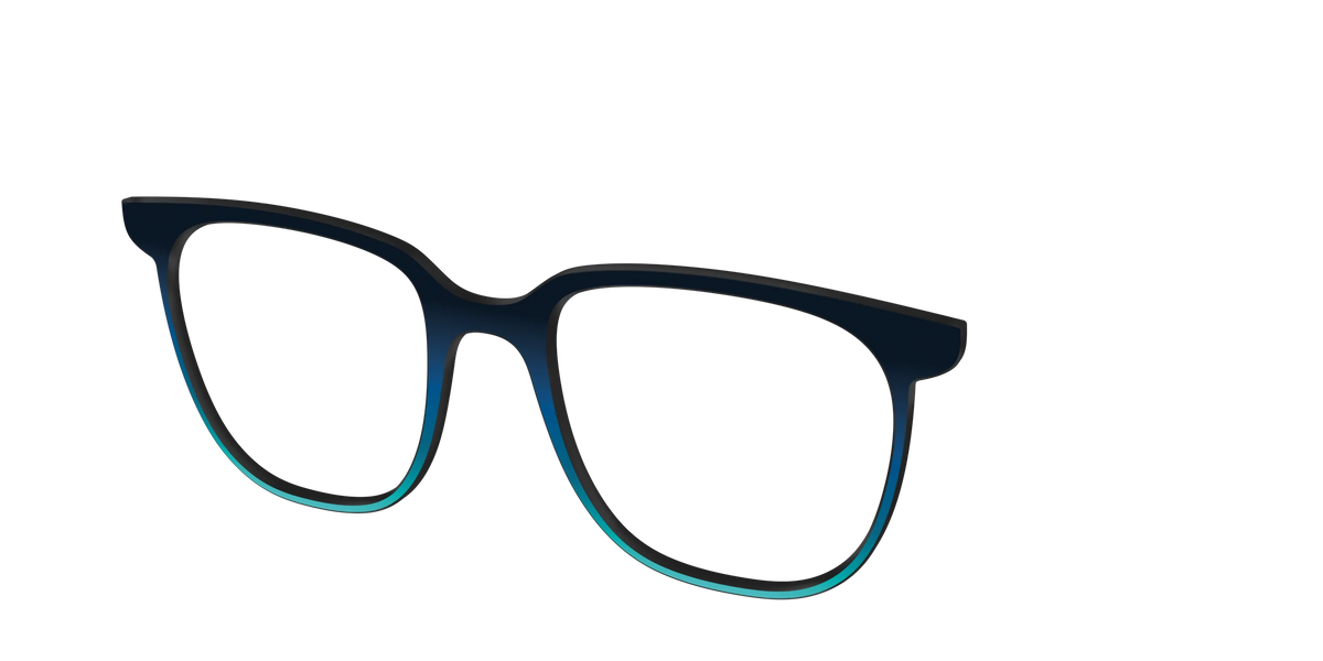 The Royal Blue to Seafoam Gradient