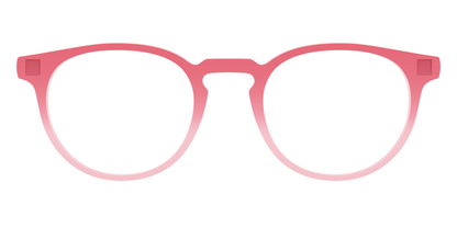The Red to Coral Gradient Crystal