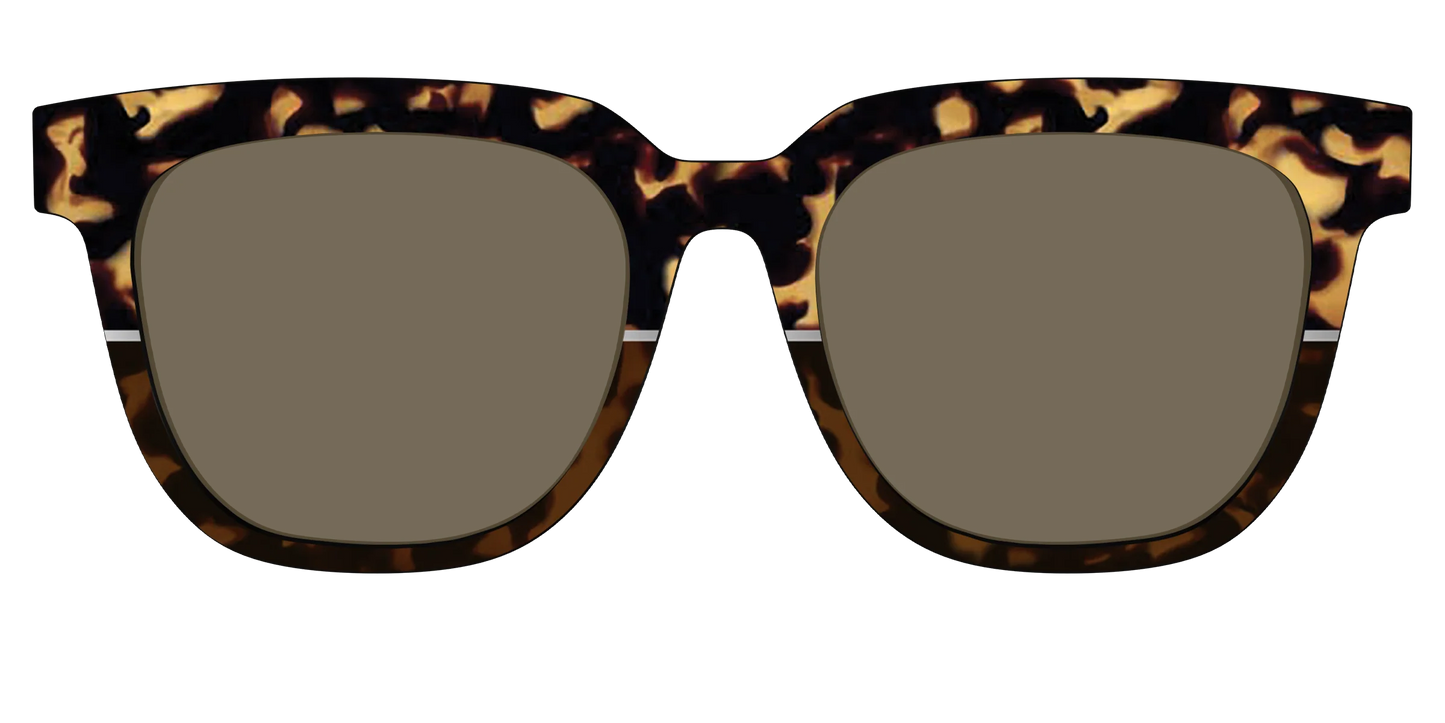 The Polarized Chic Tortoise Split Sun Top