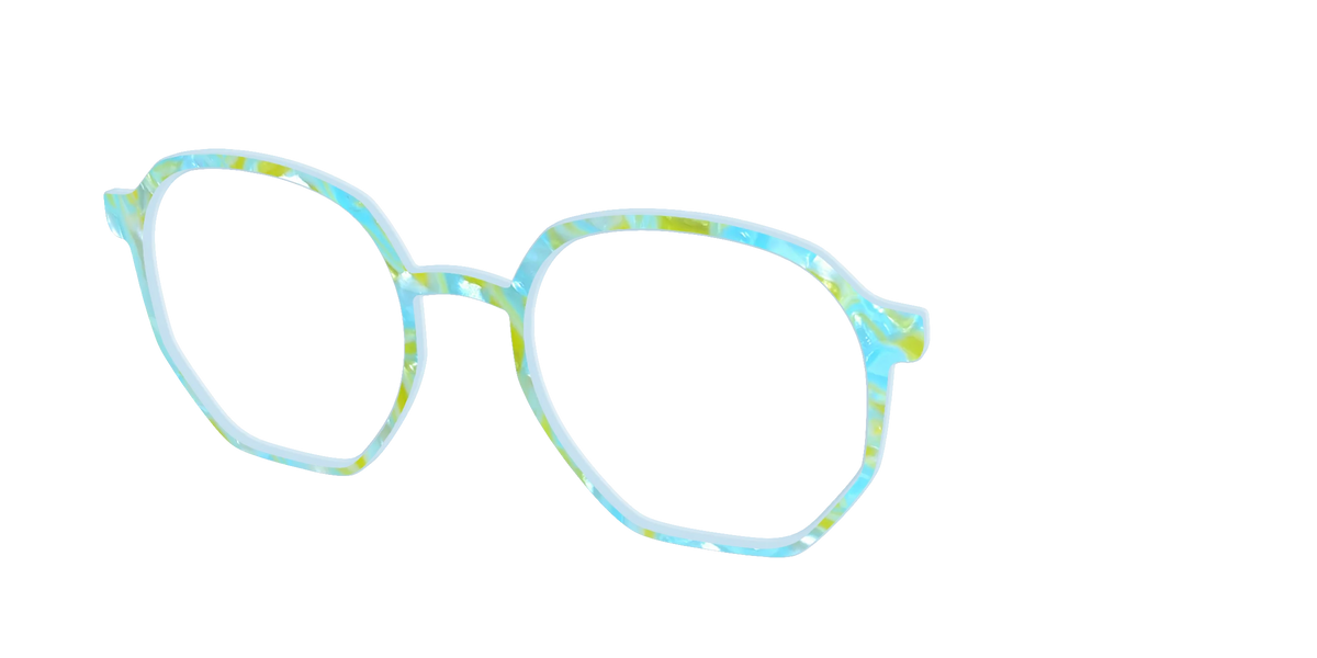 The Blue Lemonade Pearl Marble