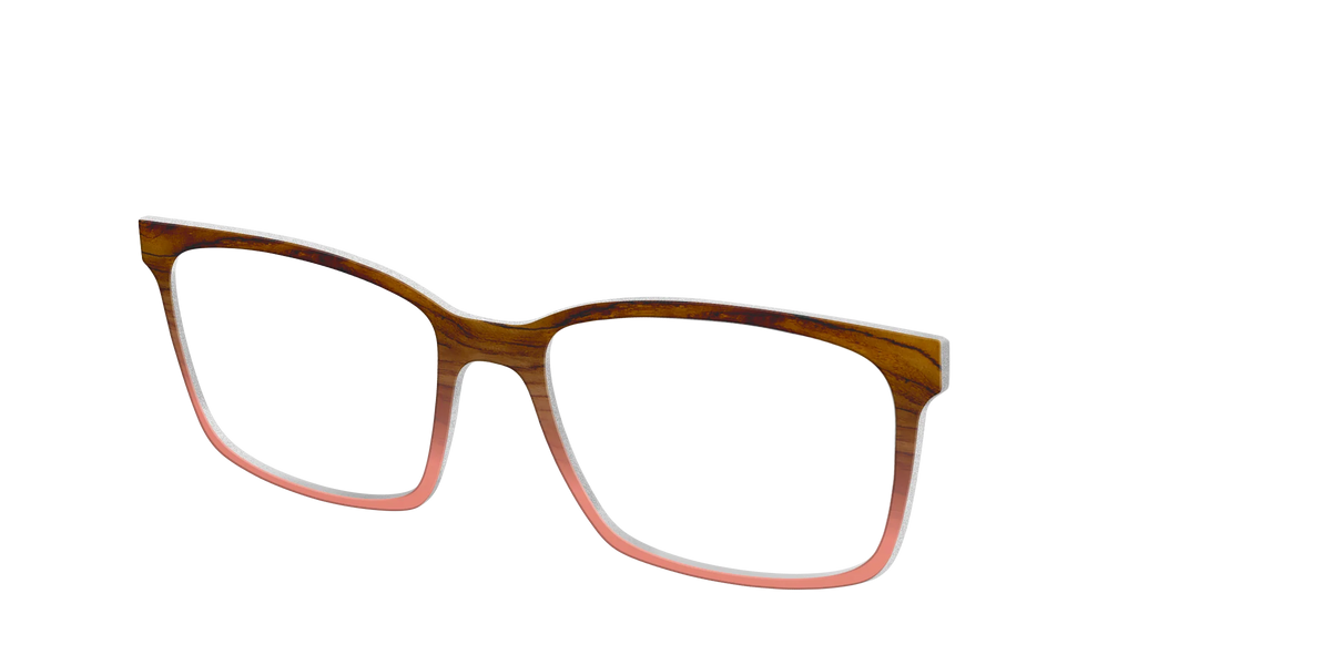 The Woodgrain to Peach Gradient
