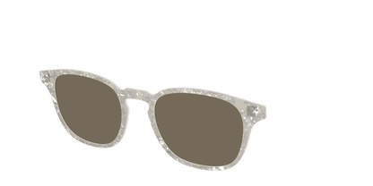 The Polarized White Quartz Pearl Sun Top