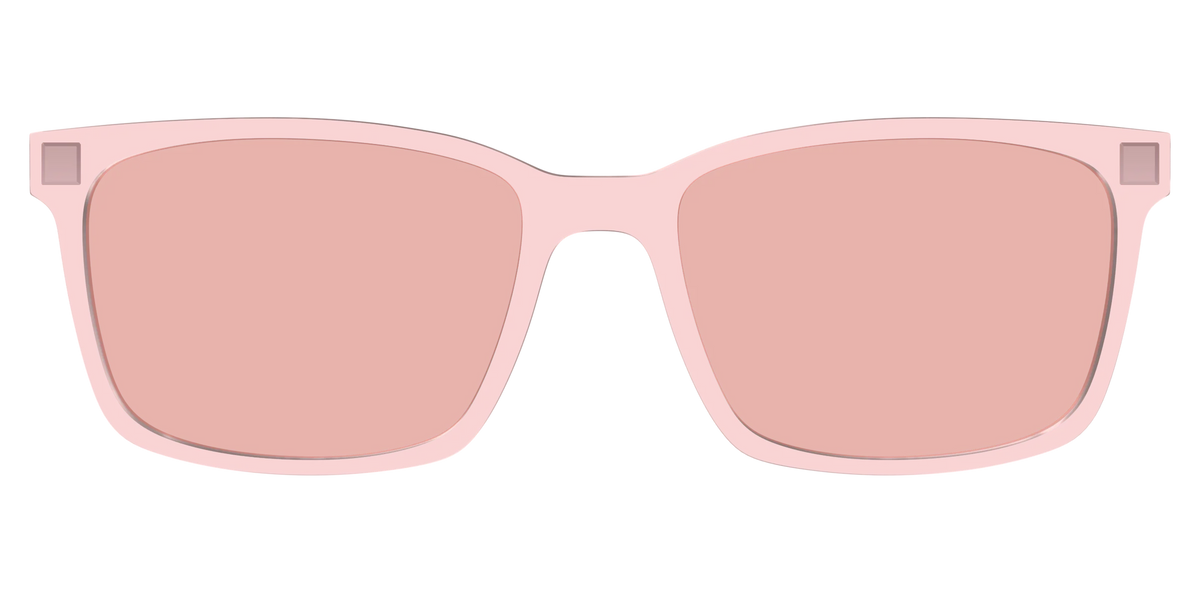 The Pink Crystal With Coral Pink Lens