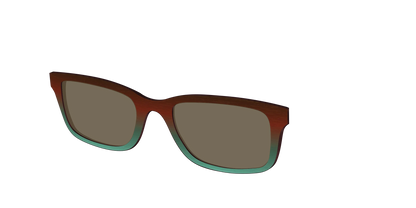 The Polarized Mahogany to Juniper Woodgrain Sun Top
