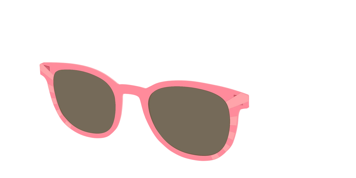 The Polarized Fruit Punch Sunburst Sun Top