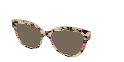 The Polarized Prism Split Tortoise Sun Top