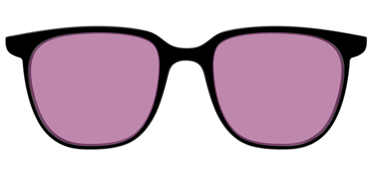 The Black with Pink Racquet Sport Lens
