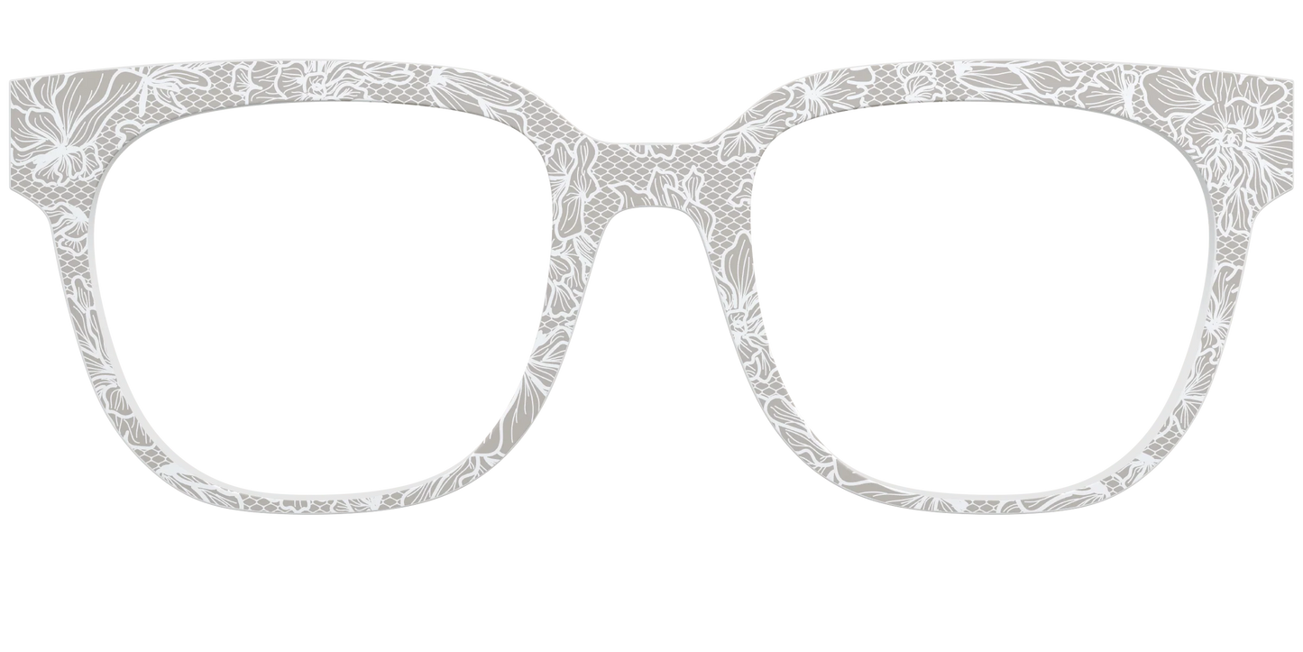 The Taupe Floral Lace