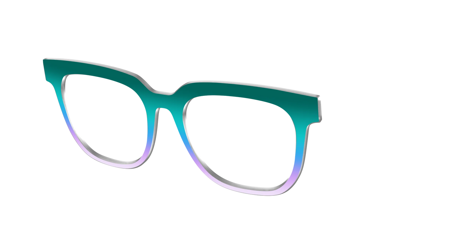 The Emerald to Lilac Gradient