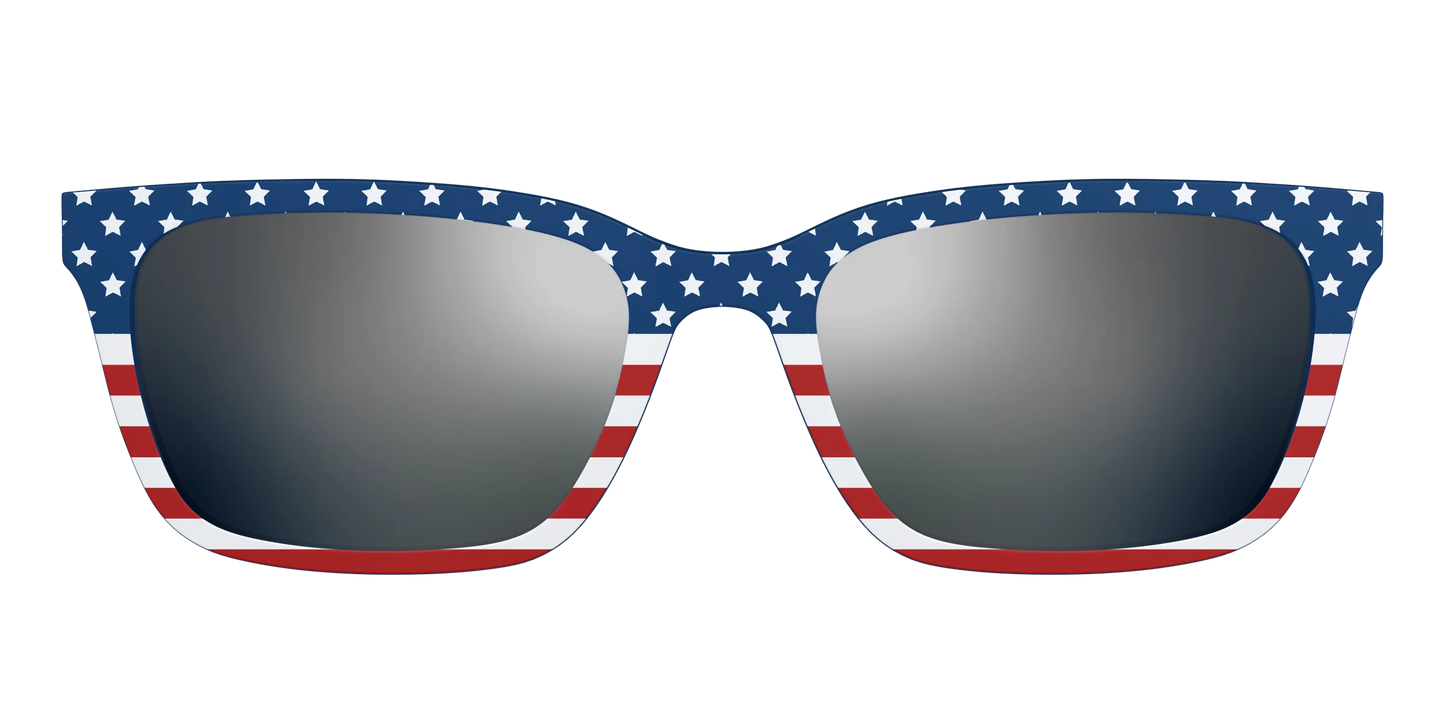 The Polarized Stars & Stripes Sun Top
