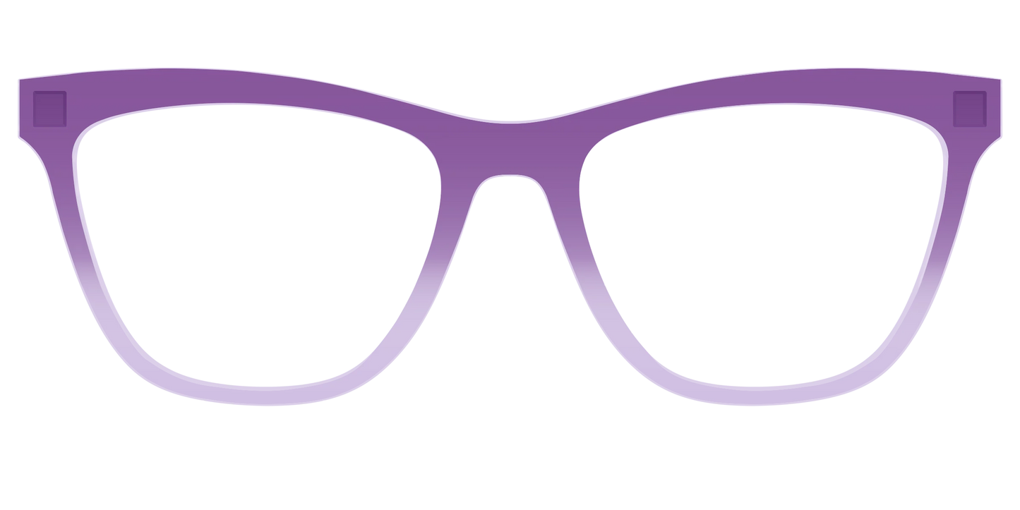 The Plum to Lilac Gradient Crystal