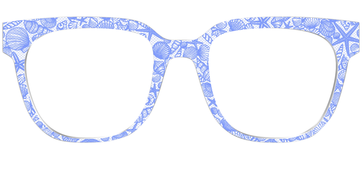The Reef Blue Shell Lace