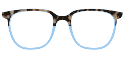 The Denim Tortoise Crystal Split