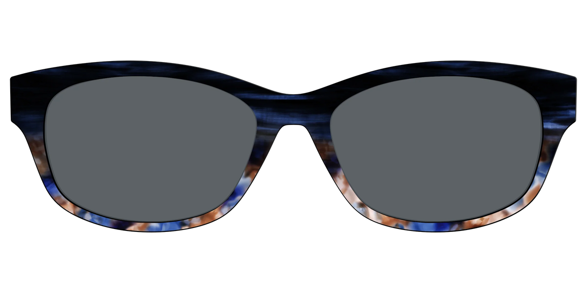 The Polarized Blue Horn Tortoise Sun Top