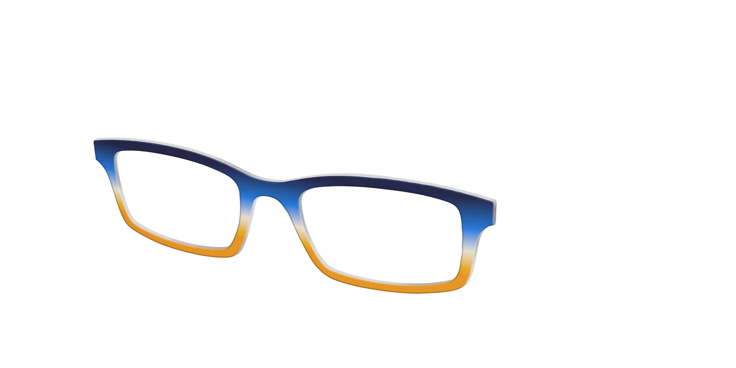The Royal Blue to Gold Gradient