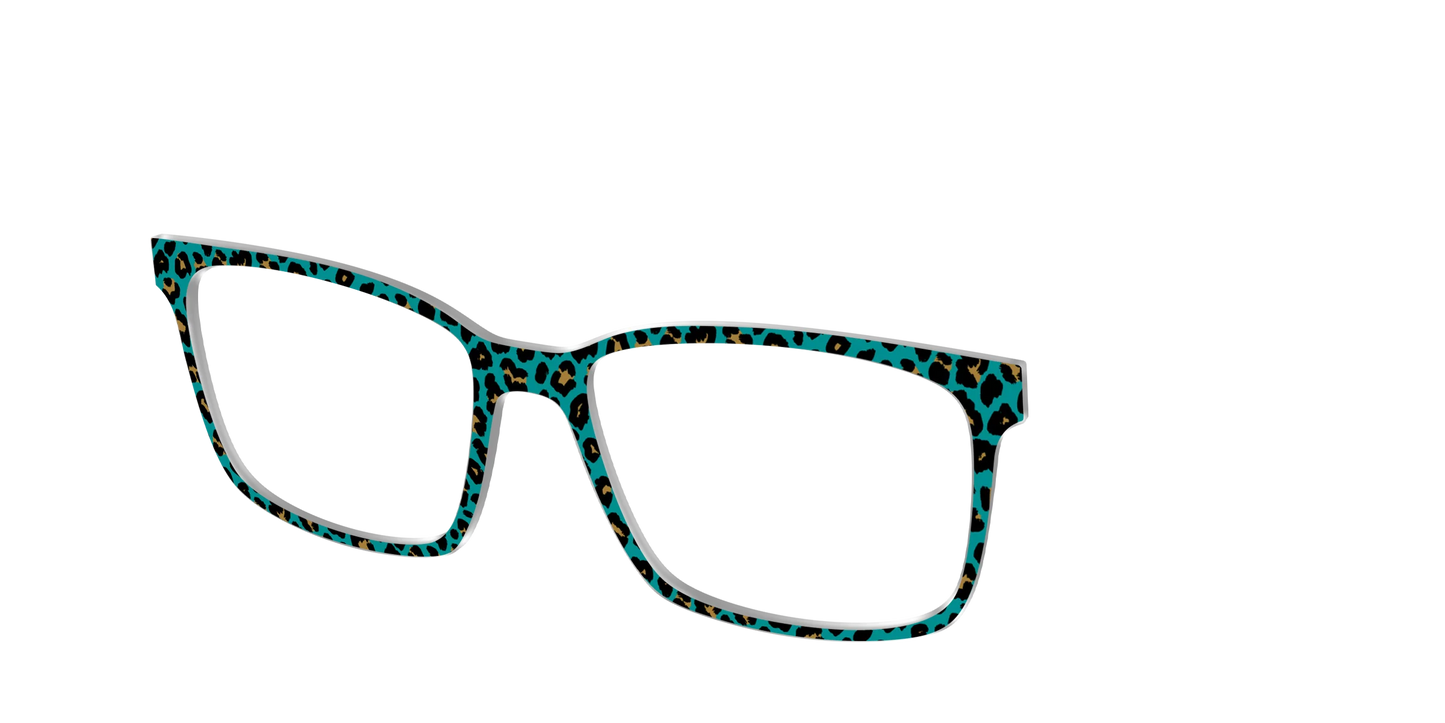 The Teal Leopard
