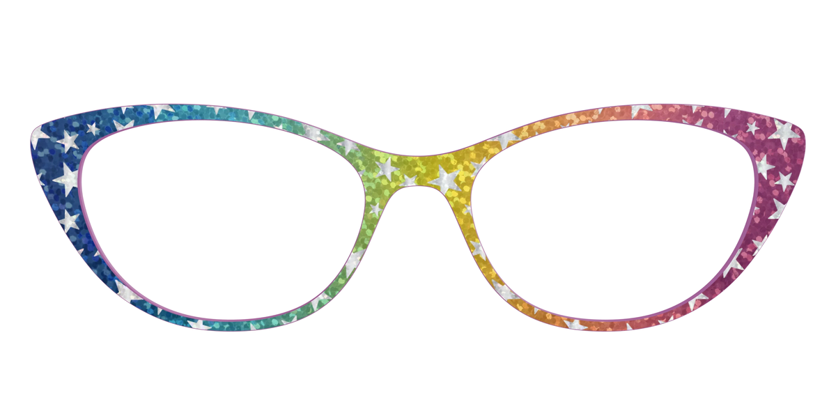 The Iridescent Rainbow Stars