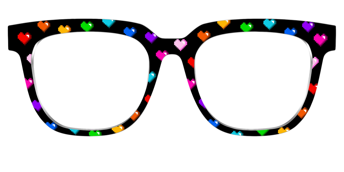 The 8-Bit Rainbow Hearts