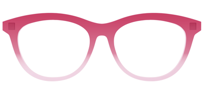 The Flamingo to Blush Gradient Crystal