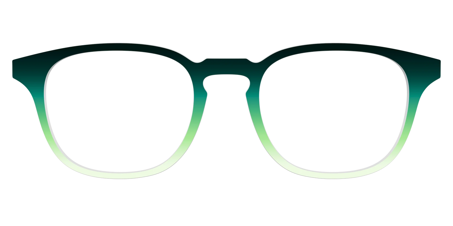 The Jade to Chartreuse Gradient