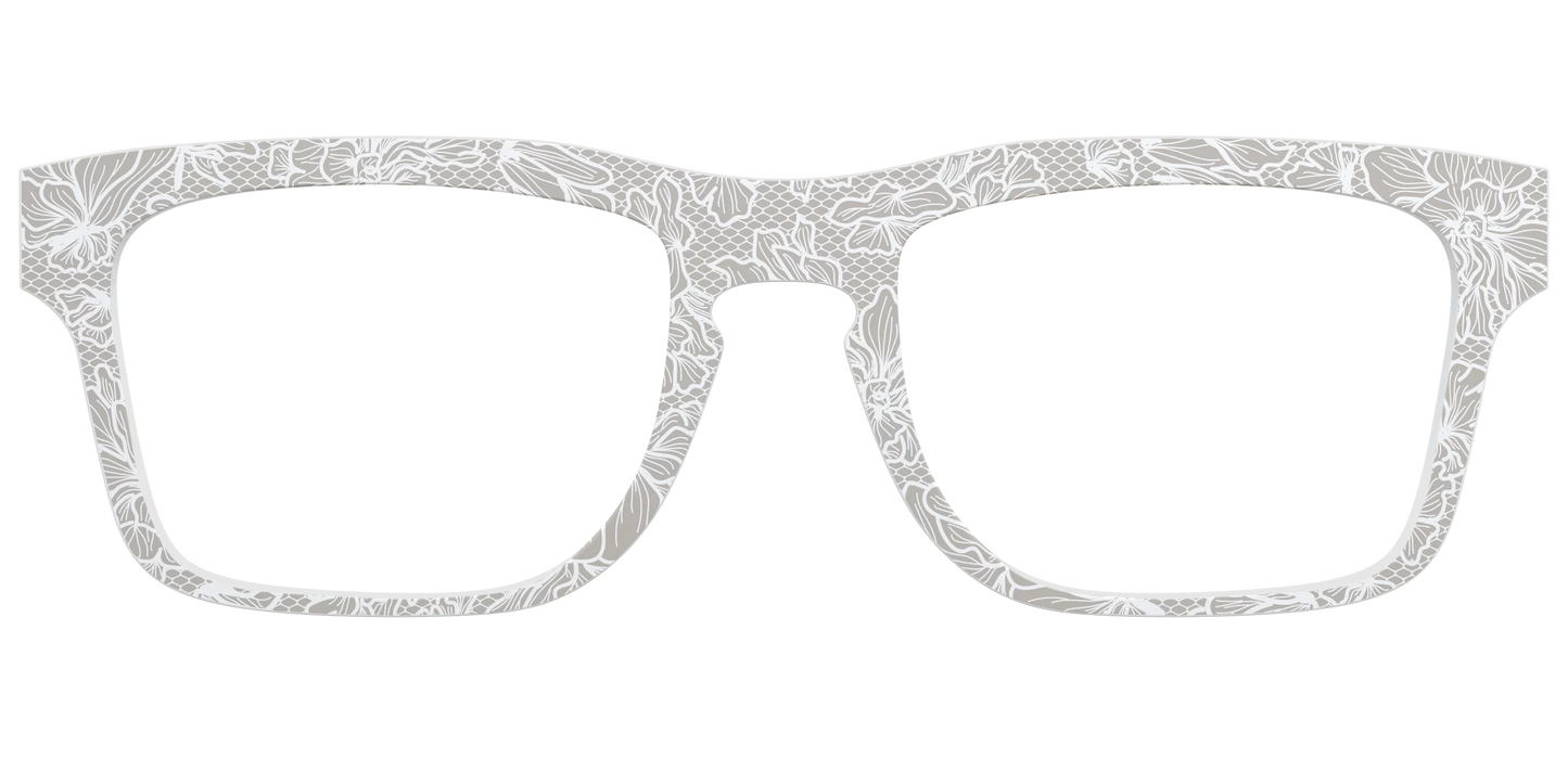 The Taupe Floral Lace