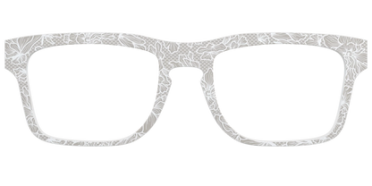 The Taupe Floral Lace